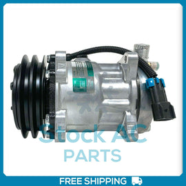 New A/C Compressor fits Kenworth / Peterbilt - SD7H15 - OE# F696001233 - Qualy Air