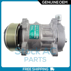 New OEM A/C Compressor for New Holland - OE# 82016158 QR