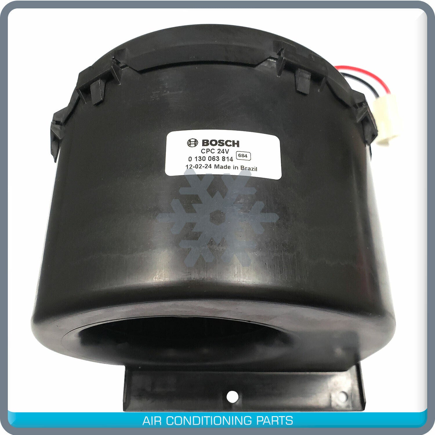 New OEM BOSCH Blower Motor w/ Fan Assembly 24 Volt - OE# 0130063814 - Qualy Air