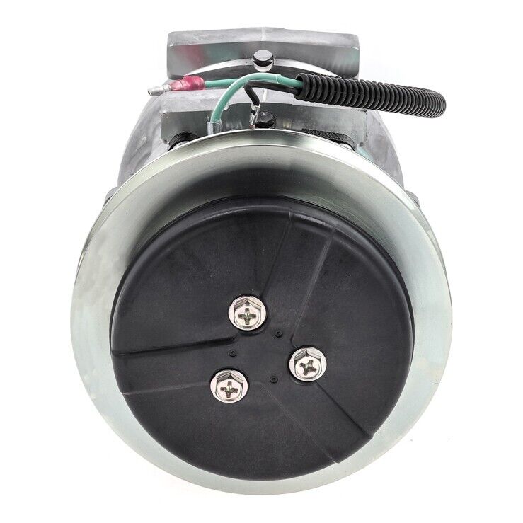 NEW OEM SANDEN A/C COMPRESSOR LINK-BELT / CASE / KOBELCO - OE# KHR3197 - Qualy Air