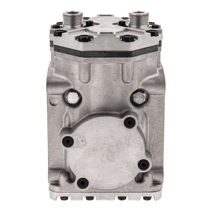 NEW A/C Compressor York Style Freightliner Peterbilt Kenworth - OE# ET210L-25150 - Qualy Air