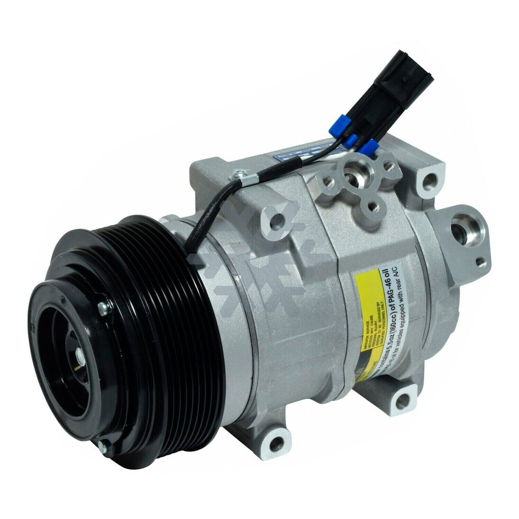 A/C Compressor fits JOHN DEERE BACKHOE LOADER, EXCAVATOR, LOADER, TRACTOR - Qualy Air