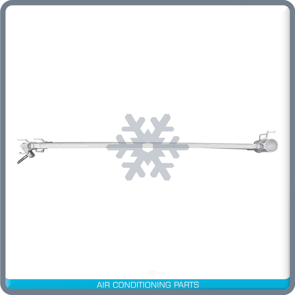 New A/C Condenser + Drier fits Hyundai Accent, Veloster / Kia Rio 2012 to 2013 - Qualy Air