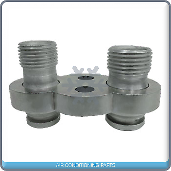 New A/C Compressor Adapter Fitting for TM31 - 8/10 HRZ Exit - Qualy Air