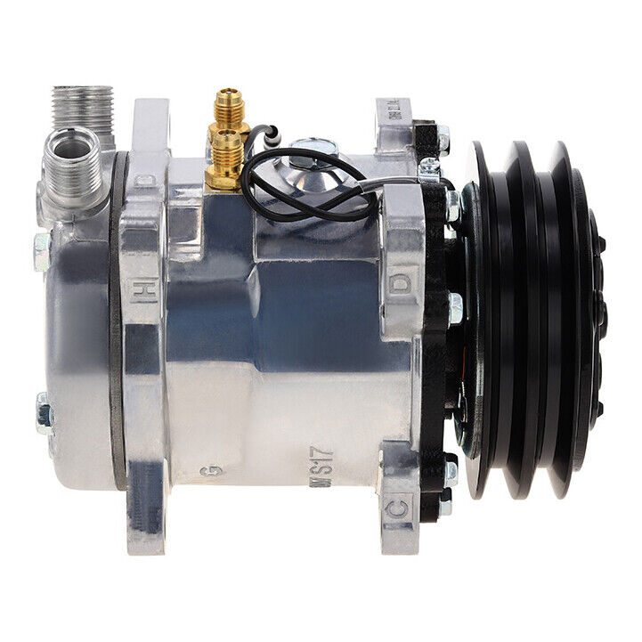 New A/C Compressor for Sanden SD507 - 12V - 2 Groove QU - Qualy Air