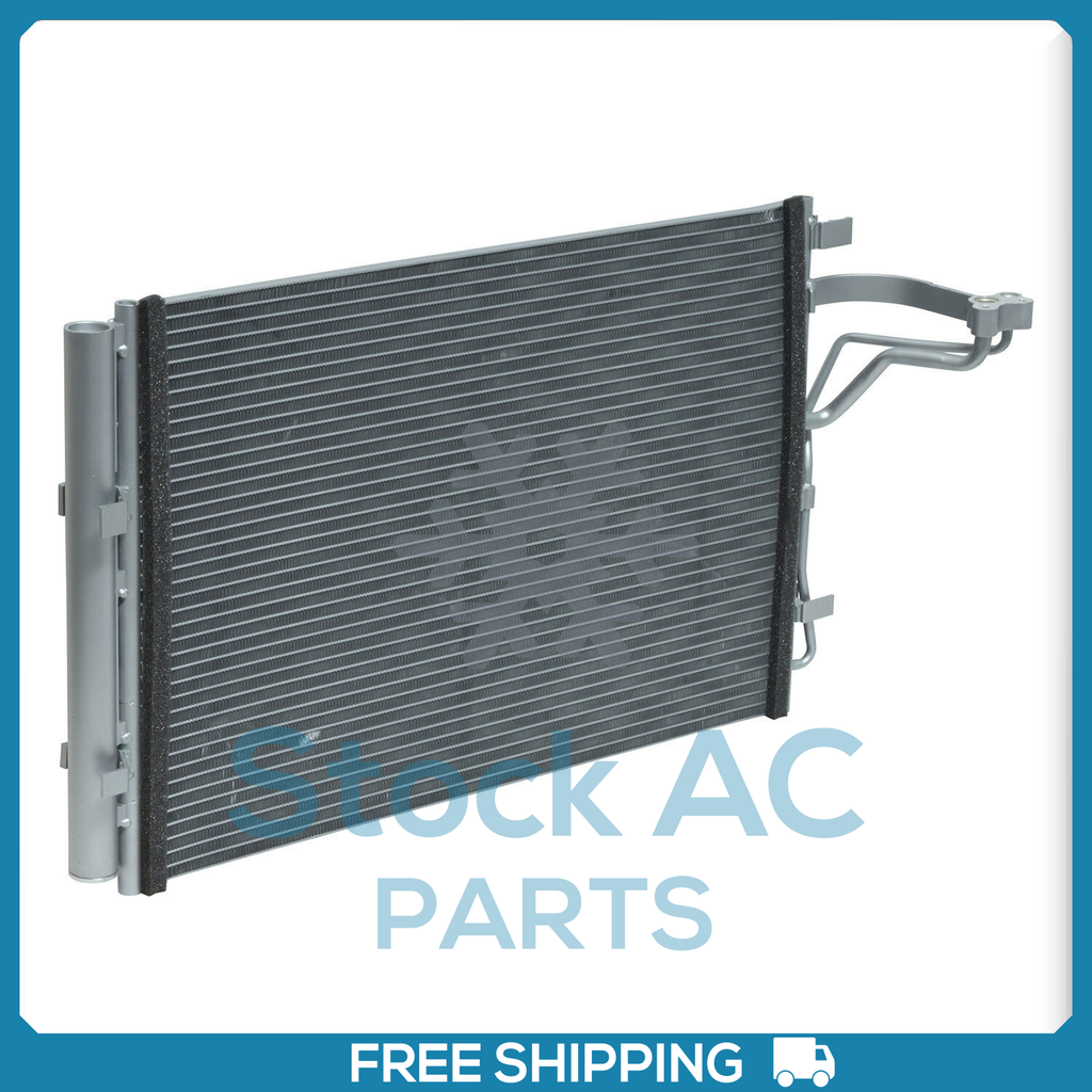 New A/C Condenser fits Kia Soul, Soul EV - 2014 to 2016 - OE# 97606B2000 - Qualy Air