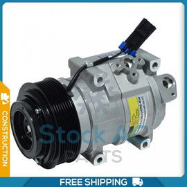 A/C Compressor fits JOHN DEERE BACKHOE LOADER, EXCAVATOR, LOADER, TRACTOR - Qualy Air
