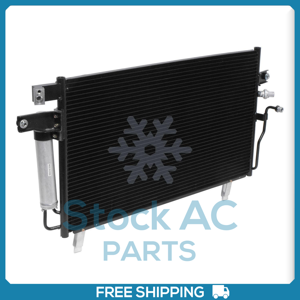 New A/C Condenser for Infiniti QX4 2001 to 2003 / Nissan Pathfinder 2001 to 2004 - Qualy Air