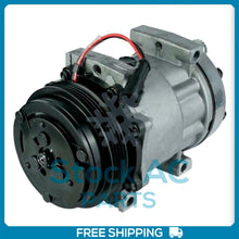 Cargar imagen en el visor de la galería, New A/C Compressor fits New Holland CR,CX / Case IH CHX320, 420, 520.. QH - Qualy Air