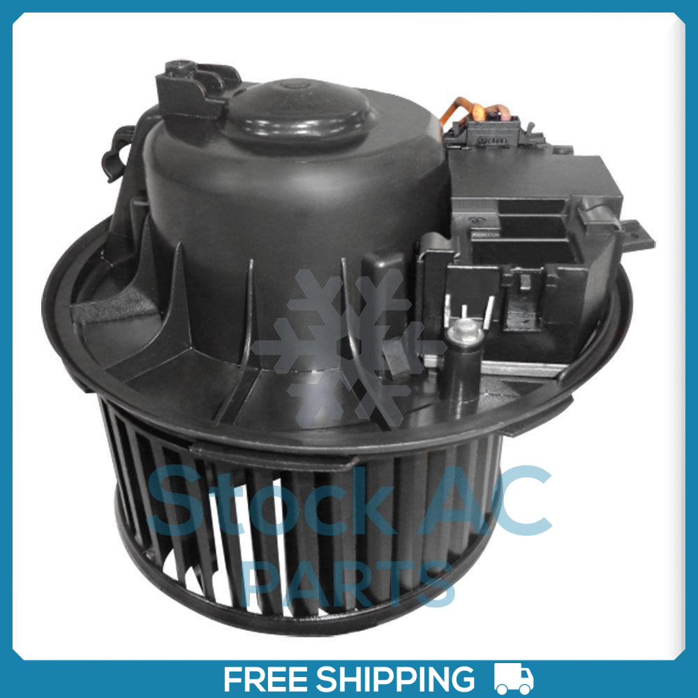 NEW A/C BLOWER MOTOR W/ RESISTOR FOR AUDI A3, TT, QUATTRO / VW JETTA, GOLF - Qualy Air