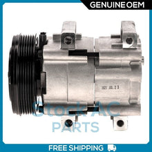 Cargar imagen en el visor de la galería, A/C Compressor OEM FS10 for Ford / Lincoln / Mazda / Mercury QR - Qualy Air