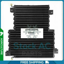 Cargar imagen en el visor de la galería, A/C Condenser fits John Deere Backhoe Loader 310SG - REF AT184522 - Qualy Air