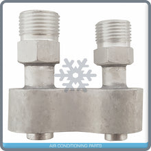 Load image into Gallery viewer, New A/C Compressor Manifold - HS11 / HCC - Fitting - CM345051 - Qualy Air
