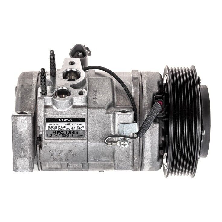 A/C Compressor OEM Denso 10S17C for Toyota 4Runner, FJ Cruiser, Tundra QR - Qualy Air