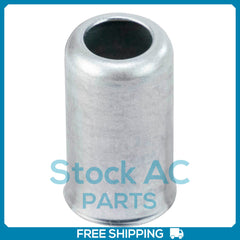 10pc Beadlock A/C Fittings, Crimp On Ferrules For REDUCED Barrier Hose #8