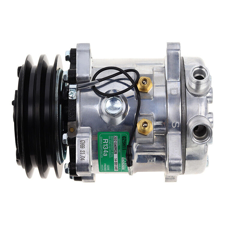 New A/C Compressor for Sanden SD507 - 12V - 2 Groove QU - Qualy Air