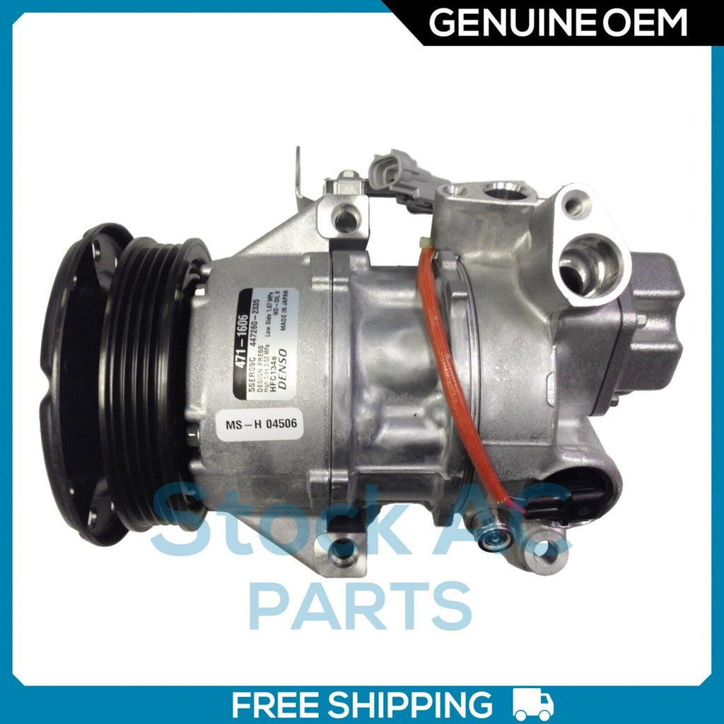 New Genuine Denso A/C Compressor 5SER09C for Scion xA Base 1.5L - Qualy Air