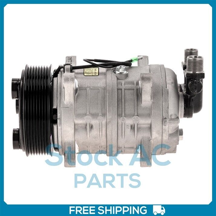 A/C Compressor TM16HS fits Shuttlebus and / Steiger BEARCAT, COUGAR, LION, ... - Qualy Air