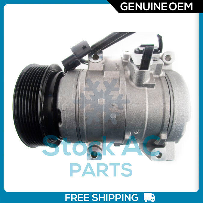New Genuine OEM AC Compressor w/ Clutch fits Mitsubishi Pajero/Montero/Shogun RQ - Qualy Air