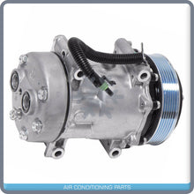 Cargar imagen en el visor de la galería, NEW SANDEN OEM A/C COMPRESSOR &amp; CLUTCH HD TRUCKS SANDEN 4027 SD7H15 - Qualy Air