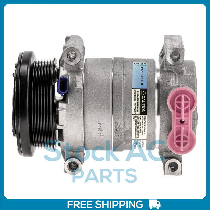 New OEM A/C Compressor fits Chev Blazer, C4500 Kodiak, C5500 Kodiak, C6500... QR - Qualy Air