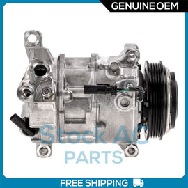 A/C Compressor OEM Acdelco 7SAS17F for Chevrolet Silverado 2500 HD, Silver... QR - Qualy Air