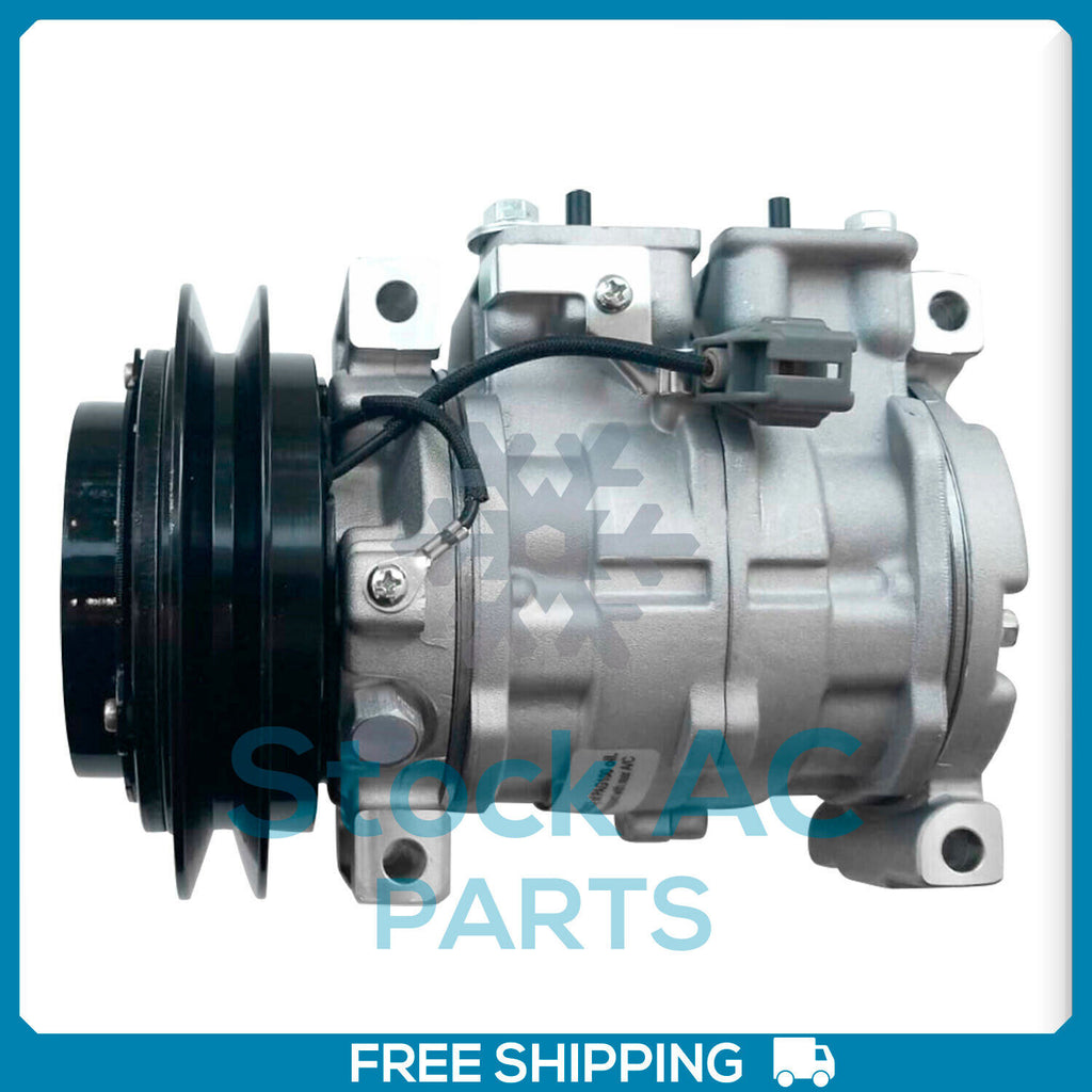 New A/C Compressor for 2005-2010 Hino 238 258 268 338 7.7L - 88310E0110 - Qualy Air