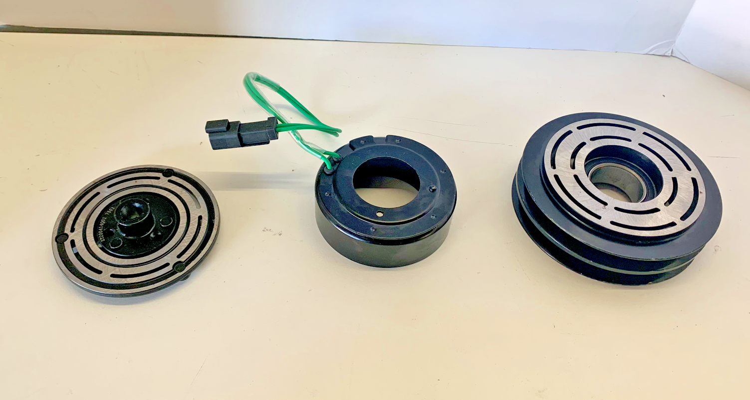 New A/C Clutch Sanden 7H15 - 2 Grooves / 24V - Qualy Air