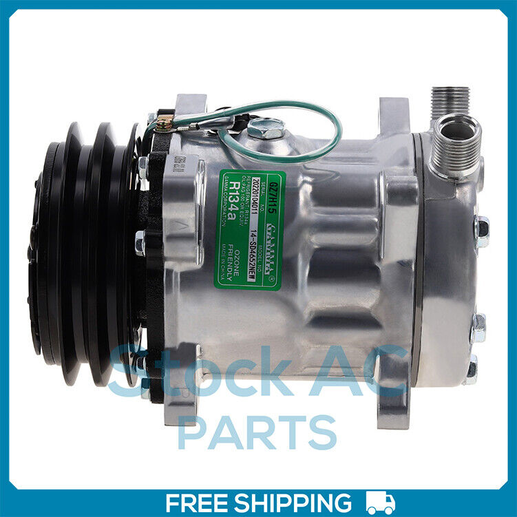 A/C Compressor SD7H15 for Kenworth T300, T370, T600A, T660, T800 / New Hol... QR - Qualy Air