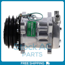 Cargar imagen en el visor de la galería, A/C Compressor SD7H15 for Kenworth T300, T370, T600A, T660, T800 / New Hol... QR - Qualy Air