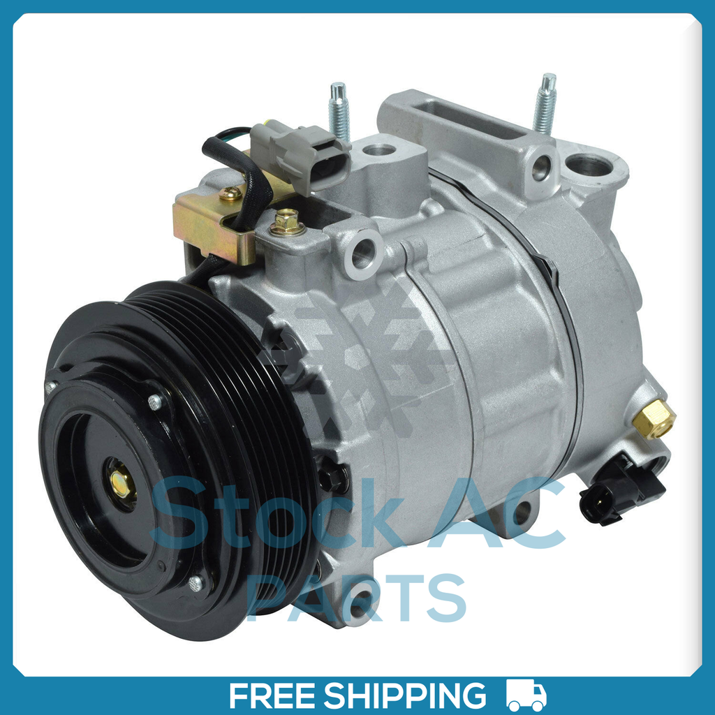 A/C Compressor for Chrysler 300 / Dodge Challenger, Charger 3.6L - 2014 to 20 - Qualy Air