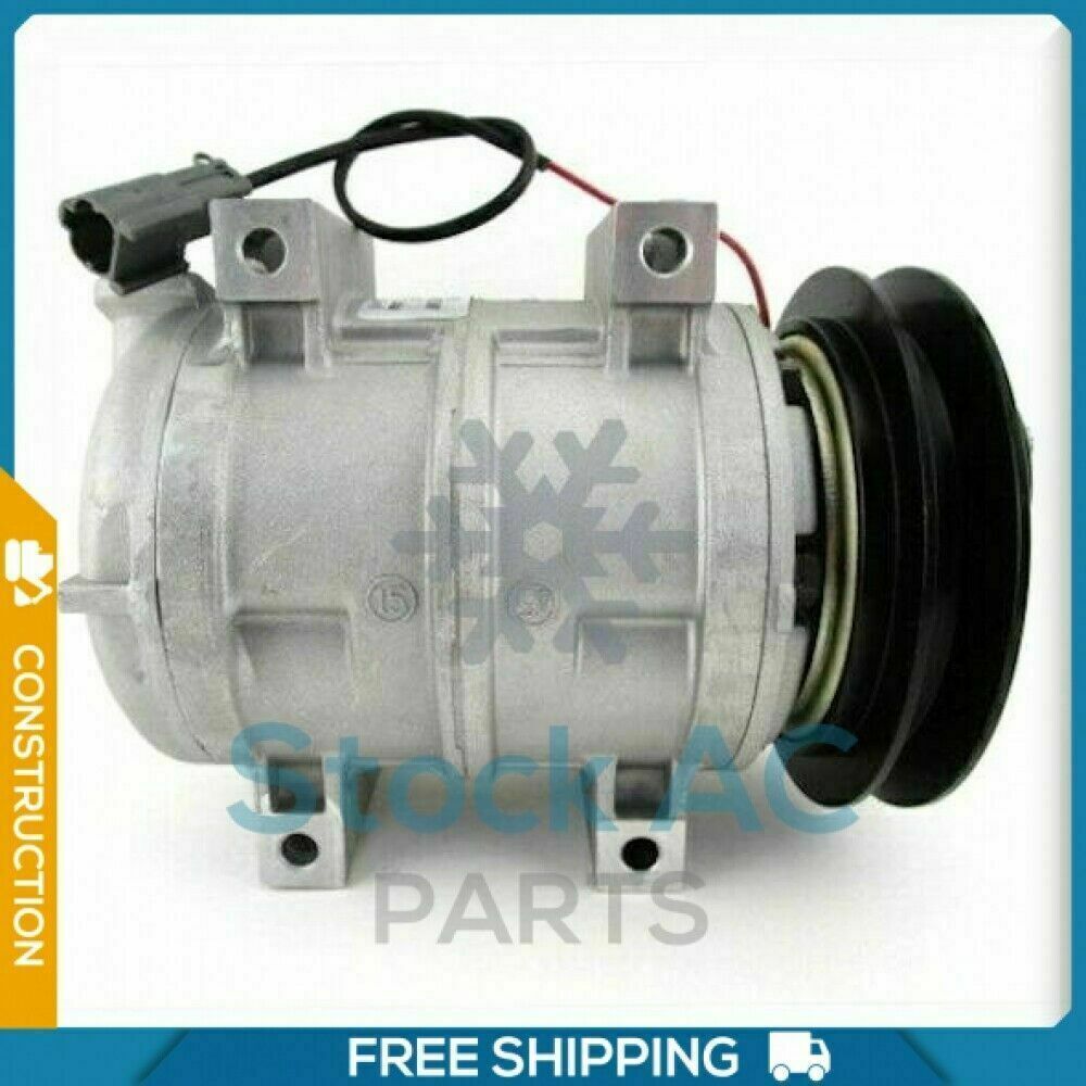A/C Compressor DKS15CH fits Komatsu PC120, PC120-6, PC120-6H, PC120-6J, PC1... - Qualy Air