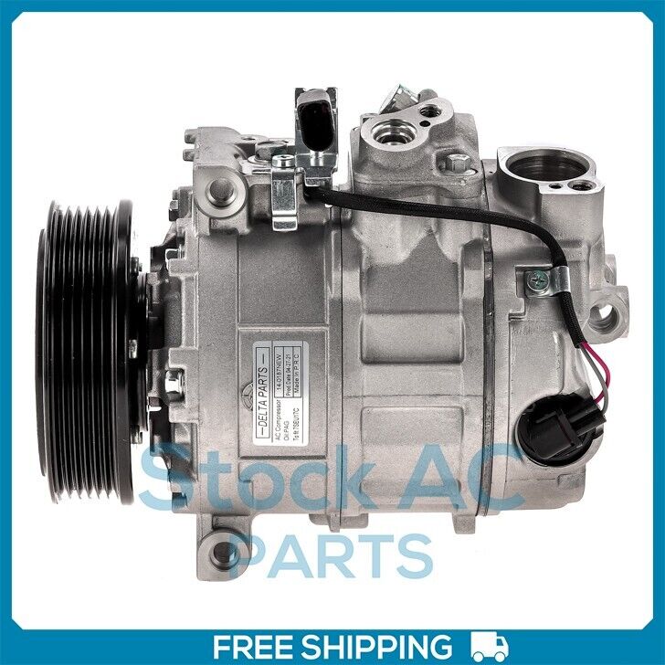 A/C Compressor 7SEU16C for Audi A4, A4 Quattro, A6, A6 Quattro, S6 / Volks... QR - Qualy Air