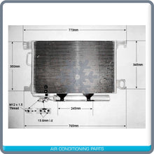 Cargar imagen en el visor de la galería, New A/C Condenser Mercedes-Benz C160/C180/C200 Kompressor - OE# 2035000854 - Qualy Air