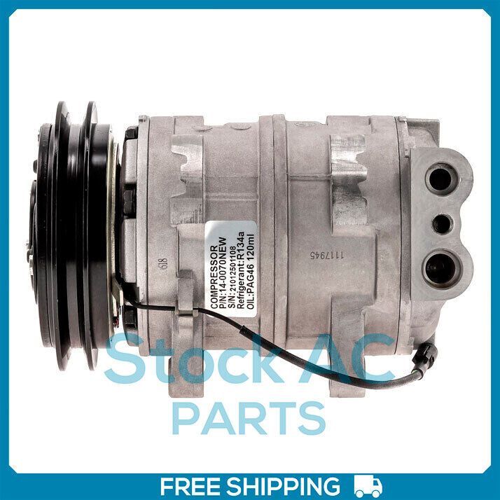New A/C Compressor fits Isuzu NPR Series - 1998-2004 QR - Qualy Air