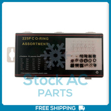 Cargar imagen en el visor de la galería, 225pc - AC A/C System Oring Gasket Seal Washer Rapid Seal Repair Accessories Kit - Qualy Air