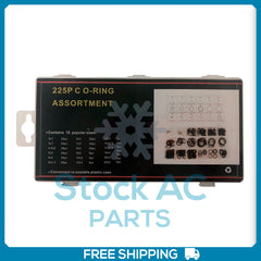 225pc - AC A/C System Oring Gasket Seal Washer Rapid Seal Repair Accessories Kit