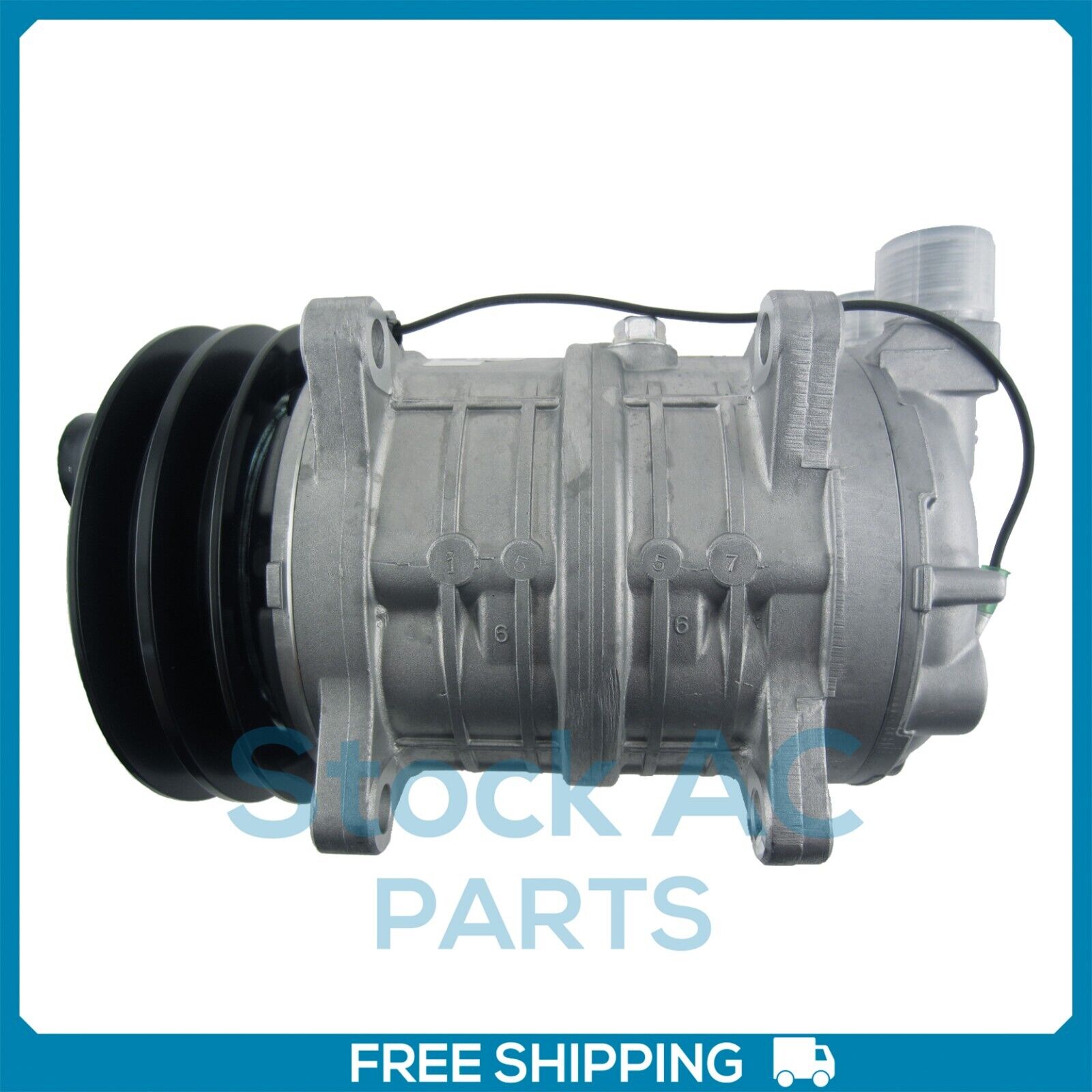 A/C Compressor OEM Valeo TM16HS for OE# 10356021 134-530846 144-530484 154... QR - Qualy Air