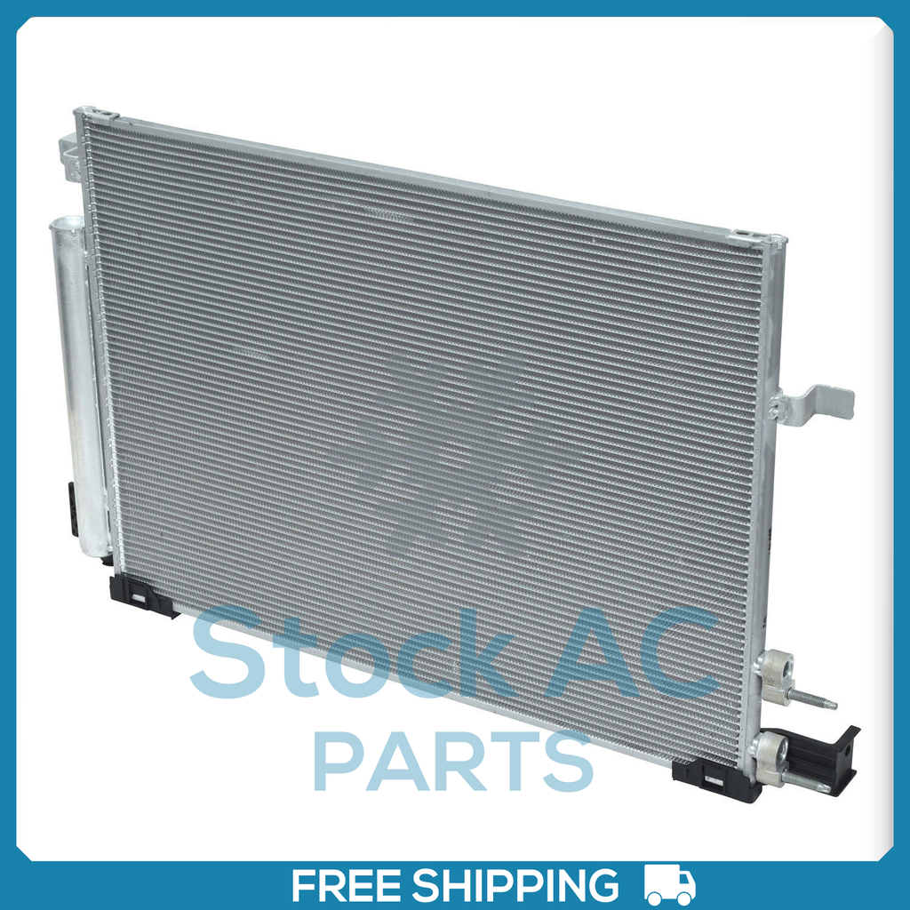 New A/C Condenser for Cadillac ATS, CTS 2016-2019 / Chevrolet Camaro 2016-2018 - Qualy Air