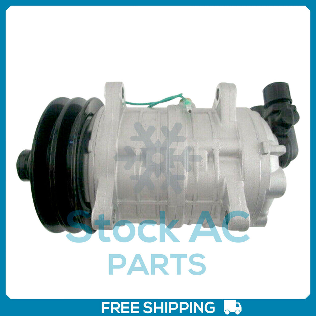 New A/C Compressor w/ Clutch type TM-15/16 - 2A Groove - 24V - Qualy Air