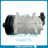 New A/C Compressor w/ Clutch type TM-15/16 - 2A Groove - 24V