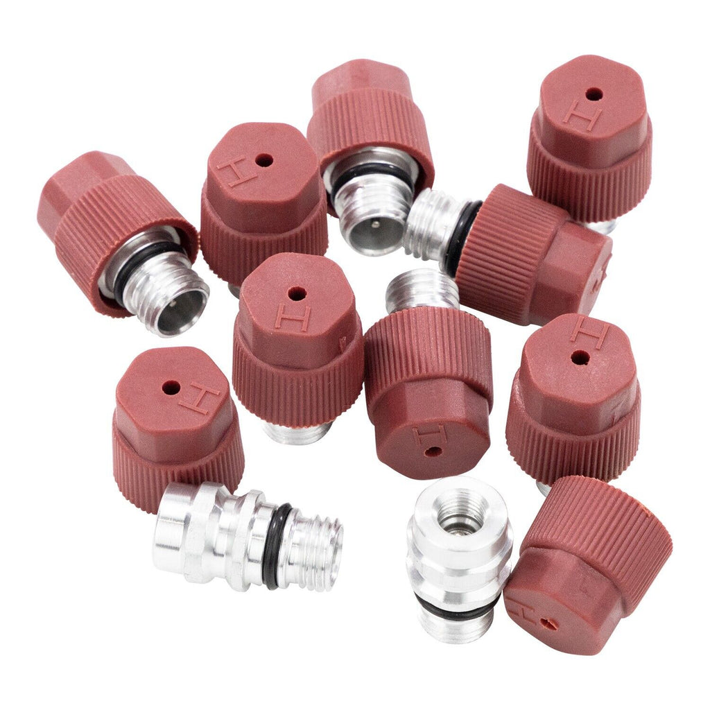 10pcs High Side A/C Ball Valve Core Charge Port 800955 fits GM, Ford, Audi - Qualy Air
