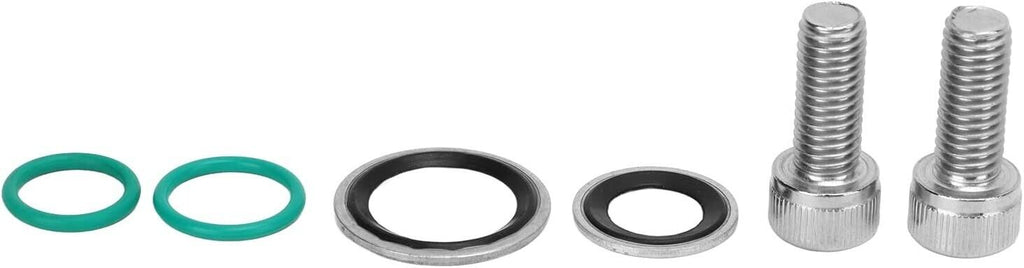 LS AC Compressor Fittings Gasket Sealing Rings Screw Kit fit Denso 10S17F 10S20F - Qualy Air