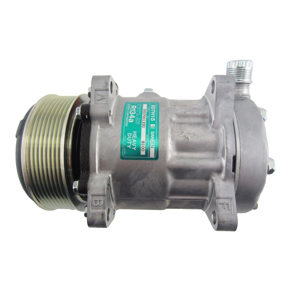New OEM A/C Compressor for New Holland - OE# 82016158 QR - Qualy Air