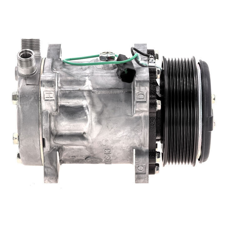 New OEM Sanden AC Compressor SD7H15 8 Groove 24V - OE# 8FK351126271/ 8233 QR - Qualy Air