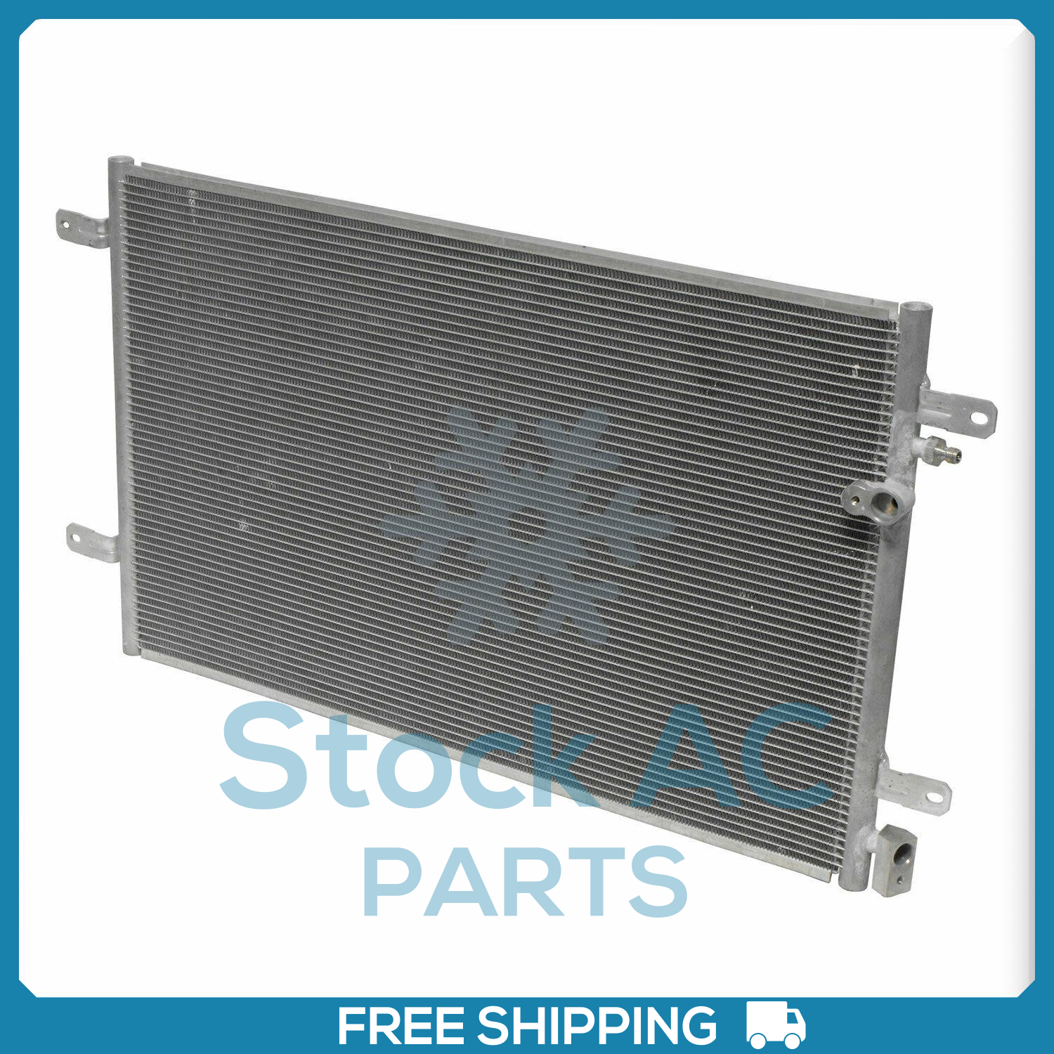 New A/C Condenser for Audi A6, A6 Quattro, S6 - 2006 to 2011 - OE# 4F0260403P - Qualy Air