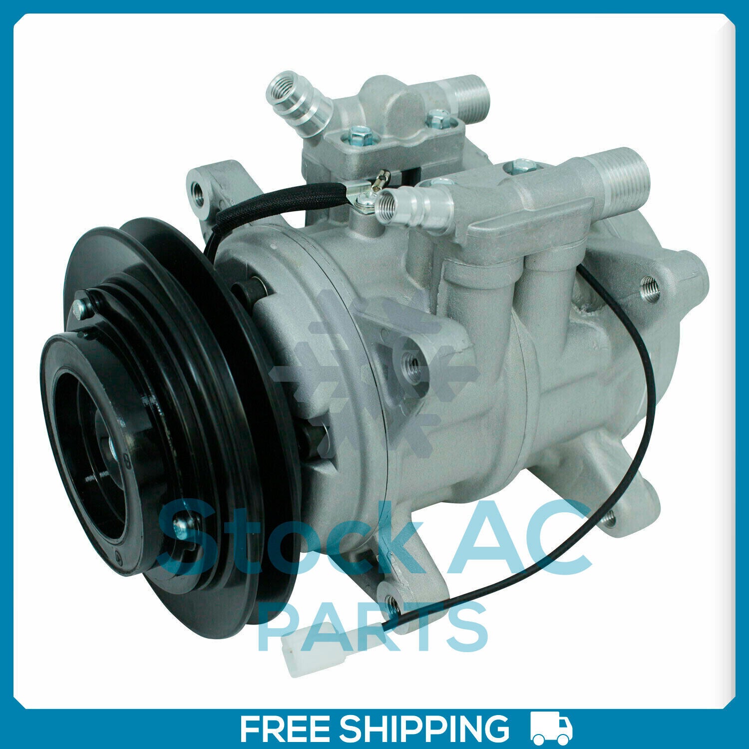 NEW AIR COMPRESSOR APPLICATION UNIVERSAL 12V DENSO MODEL 6P148 - Qualy Air