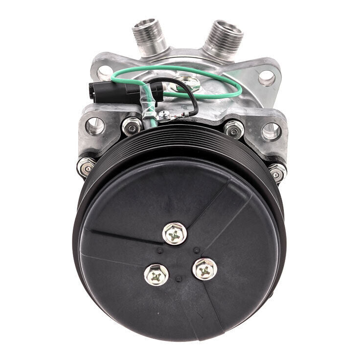 New OEM Sanden AC Compressor SD7H15 8 Groove 24V - OE# 8FK351126271/ 8233 QR - Qualy Air