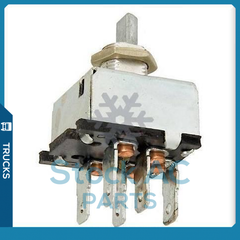 INTERRUPTOR DE VENTILADOR DE 3 VELOCIDADES DE AIRE ACONDICIONADO ROTATIVO DE CA PARA CAMIONES KENWORTH OE# 71R1150