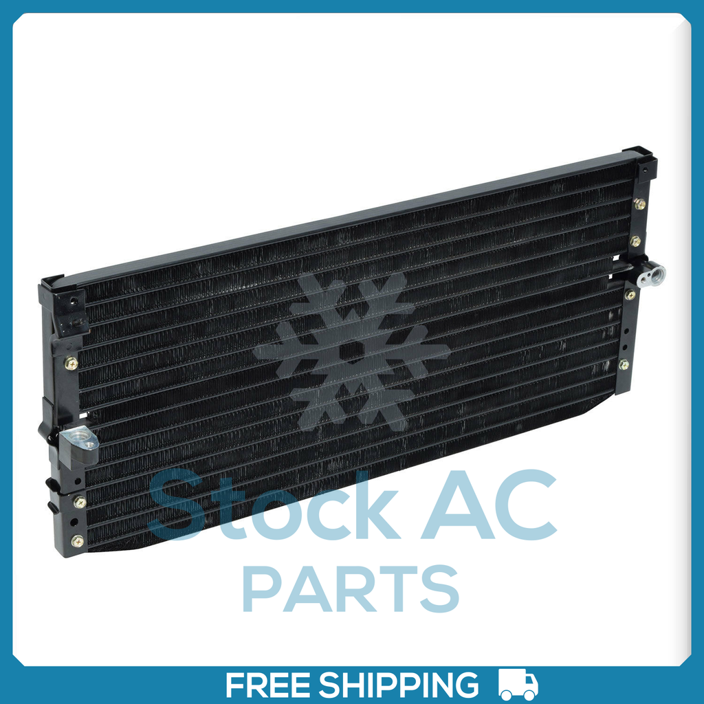 New A/C Condenser for Geo Prizm - 1989 to 1991 / Toyota Corolla - 1988 to 1992 - Qualy Air
